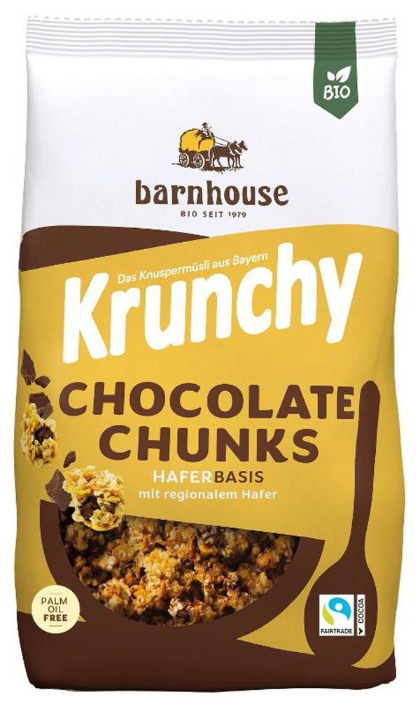 Produktfoto zu Krunchy Chocolate Chunks 500g