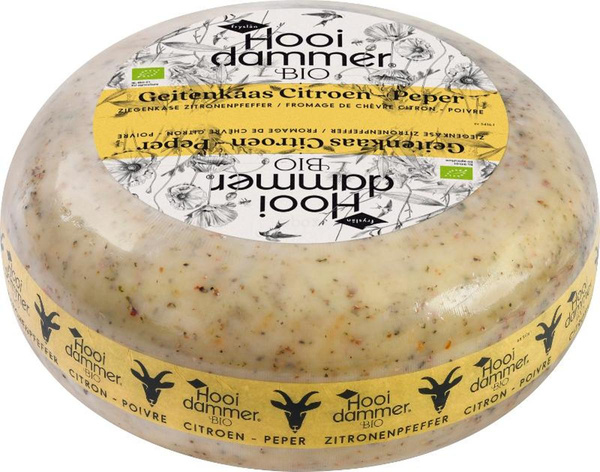 Produktfoto zu Hooidammer Ziegenkäse Zitronenpfeffer