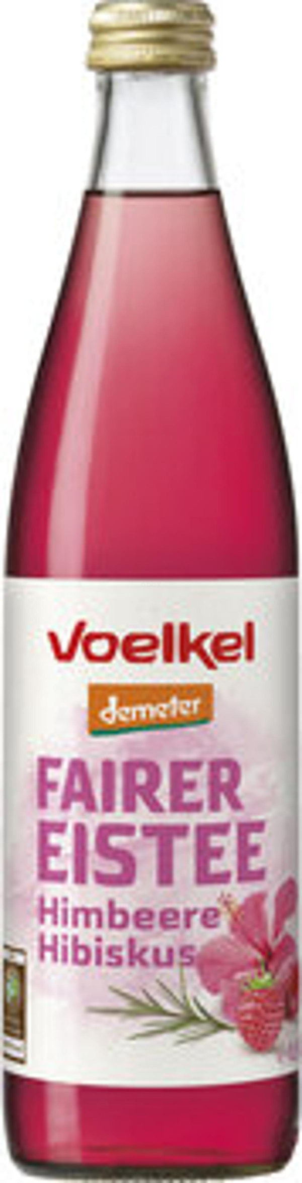 Produktfoto zu Eistee Himbeere Hibiskus 0,5l