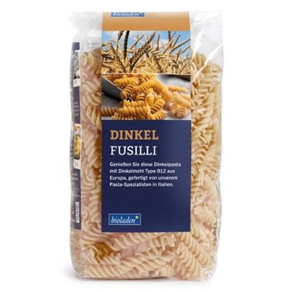 Produktfoto zu Fusilli Dinkel hell 500g