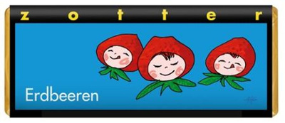 Produktfoto zu Weiße Schokolade mit Erdbeerecreme