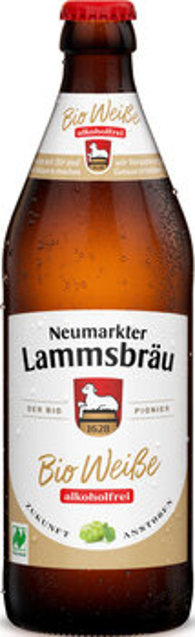 Produktfoto zu Weißbier alkoholfrei 0,5l