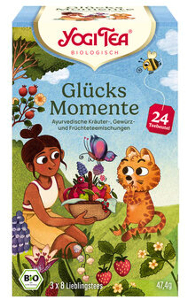 Produktfoto zu Yogi Tee Glücksmomente
