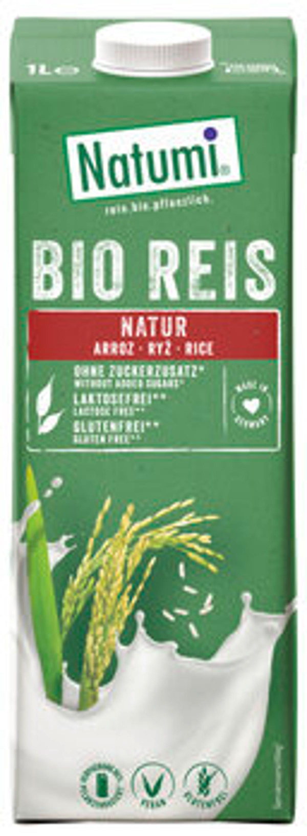 Produktfoto zu Reisdrink Natural, 1l