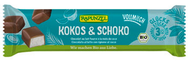 Produktfoto zu Kokos & Schokoriegel Vollmilch