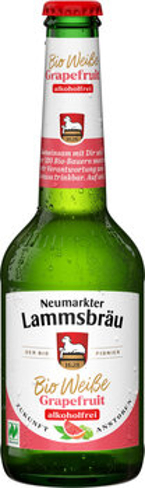 Produktfoto zu Weißbier alkoholfrei & Grapefruit 0,33l