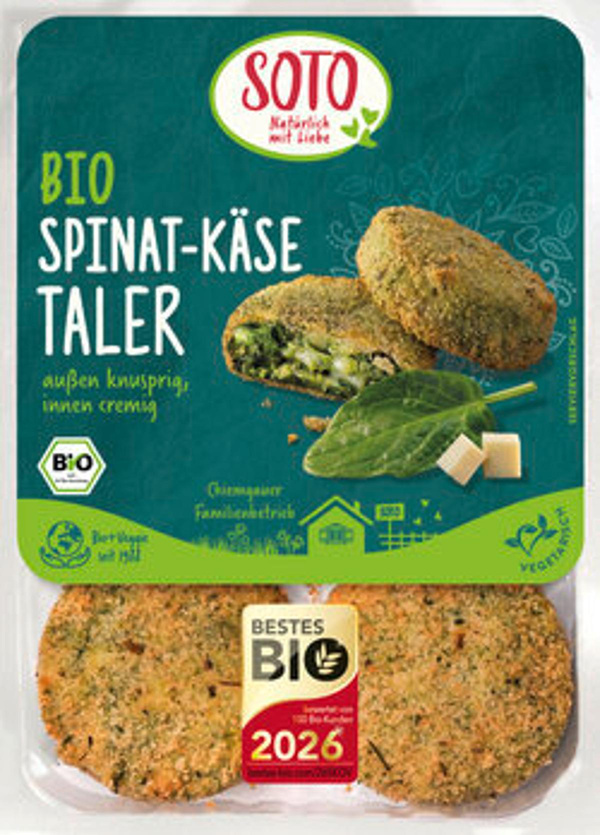Produktfoto zu Spinat Käse Taler, 180g