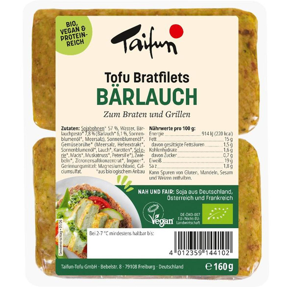 Produktfoto zu Bärlauch Bratfilets 160g
