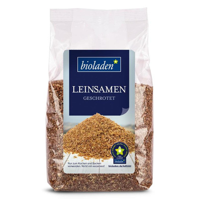 Produktfoto zu Leinsamen geschrotet 400g