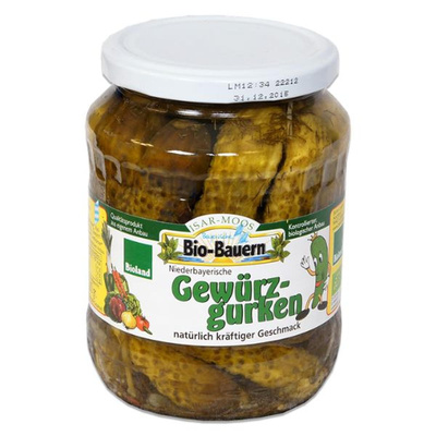 Produktfoto zu Gewürzgurken 670g
