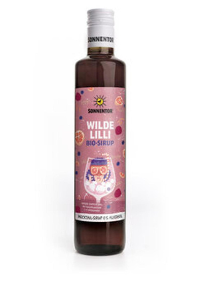 Produktfoto zu Wilde Lilli Sirup alkoholfrei 0,5l