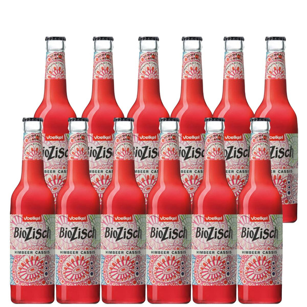 Produktfoto zu BioZisch Himbeer Cassis 12x0,33l