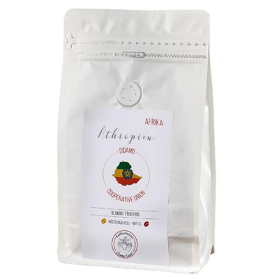 Produktfoto zu Kaffee Äthiopien-Sidamo, Bohne 500g
