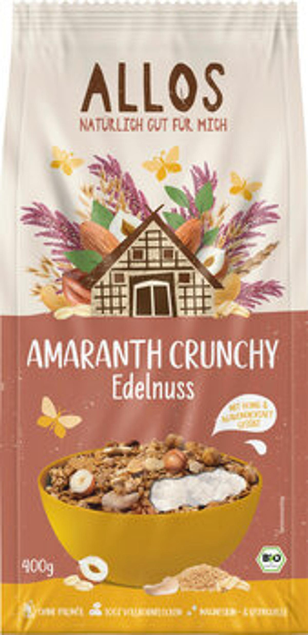 Produktfoto zu Amaranth Crunchy Edelnuss