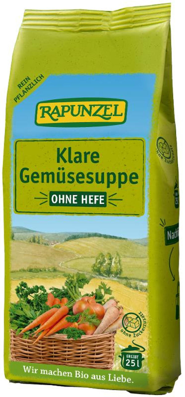 Produktfoto zu Gemüsebrühe hefefrei