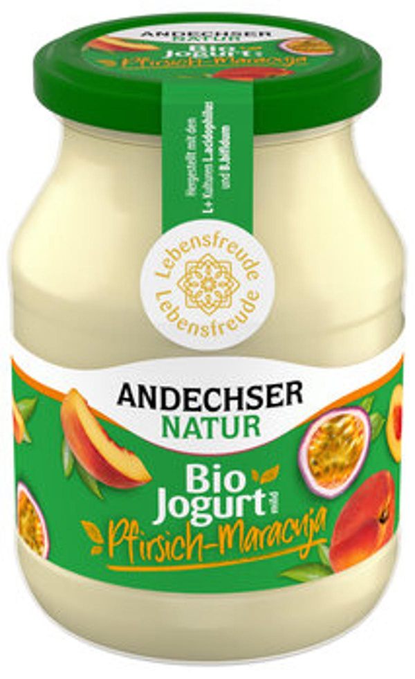 Produktfoto zu Joghurt Pfirsich-Maracuja 500g