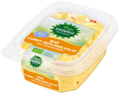 Produktfoto zu Curry Geflügelsalat, 125g