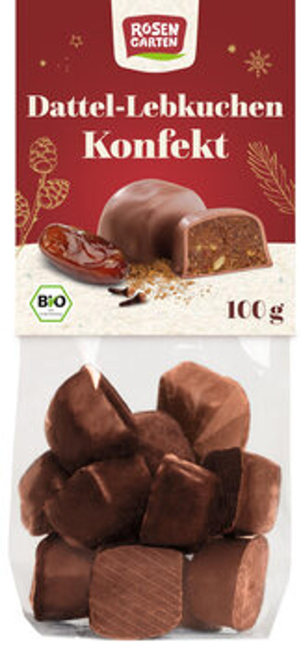 Produktfoto zu Dattel-Lebkuchen Konfekt mit Vollmilchschokolade