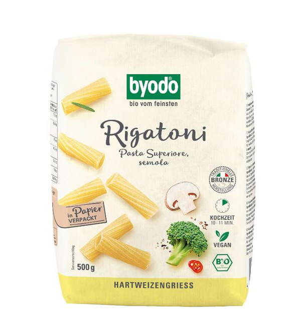 Produktfoto zu Rigatoni Semola 500g