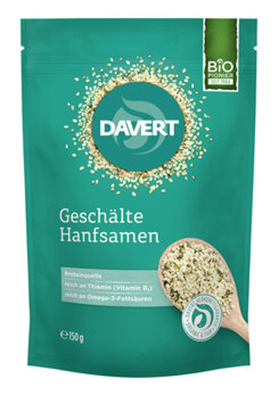 Produktfoto zu Hanfsamen geschält