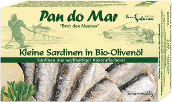 Produktfoto zu kleine Sarinen in Olivenöl 120g