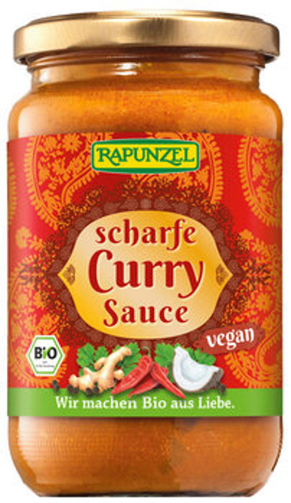 Produktfoto zu Curry-Sauce scharf 330ml