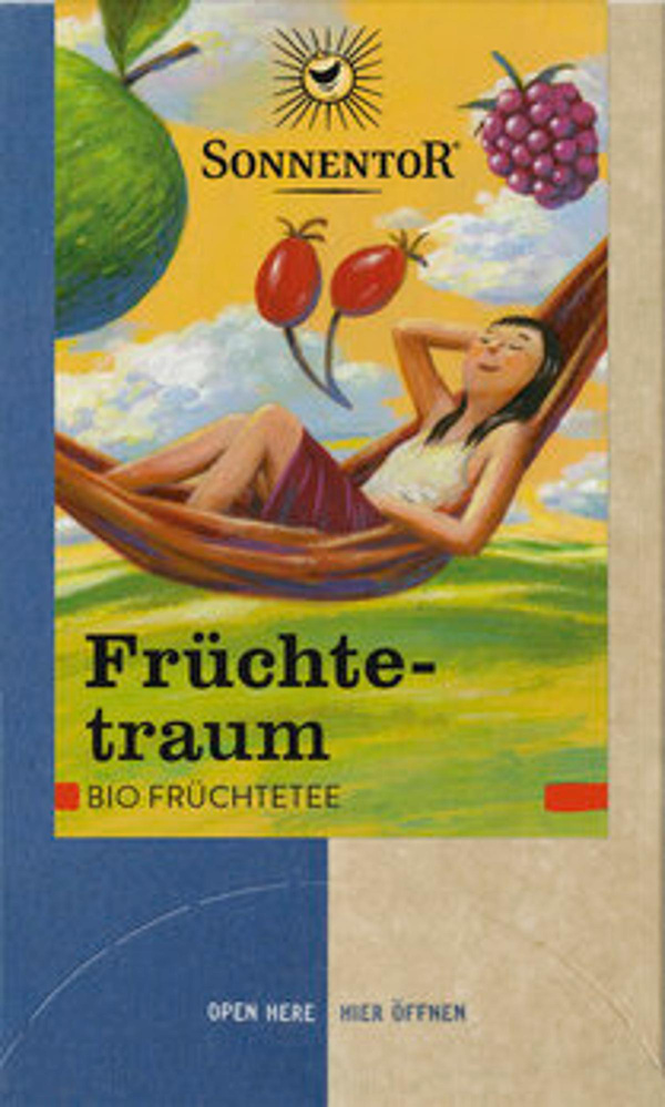 Produktfoto zu Früchtetee Früchtetraum Beutel
