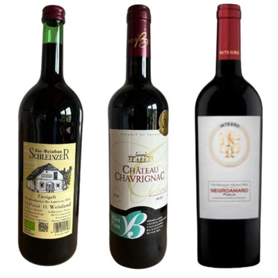 Produktfoto zu Weinbegleitung rot zur Tour de Kas