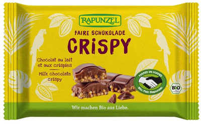 Produktfoto zu Schokolade Vollmilch Crispy