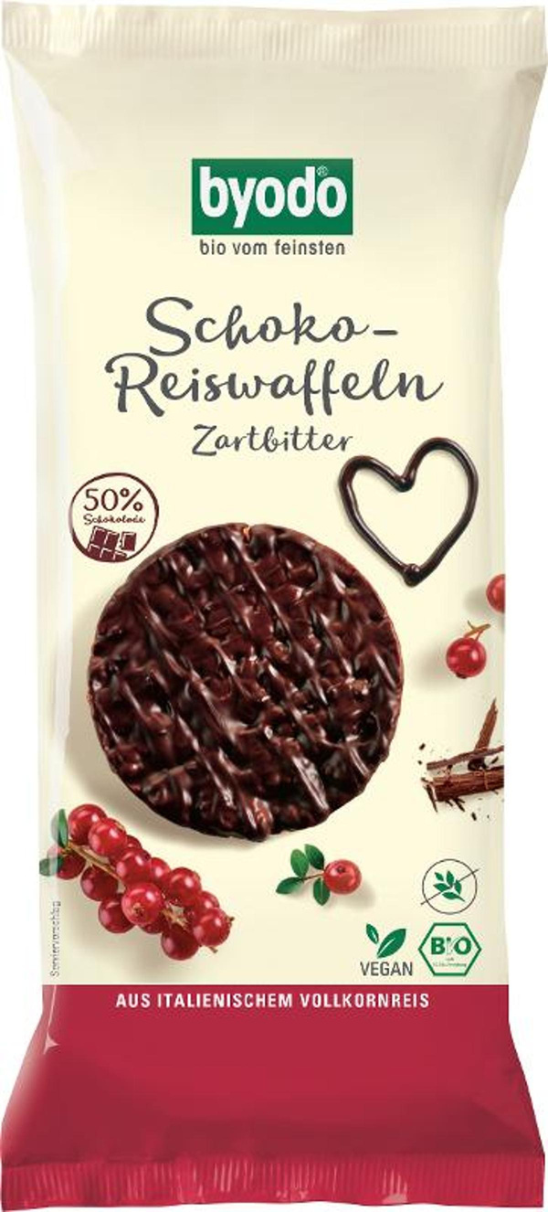 Produktfoto zu Reiswaffeln Zartbitter