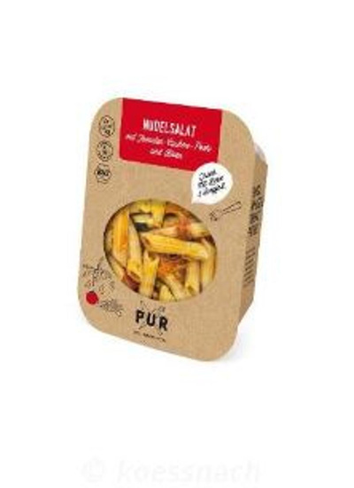 Produktfoto zu Nudelsalat mit Tomaten-Cashew-Pesto & Oliven 200g