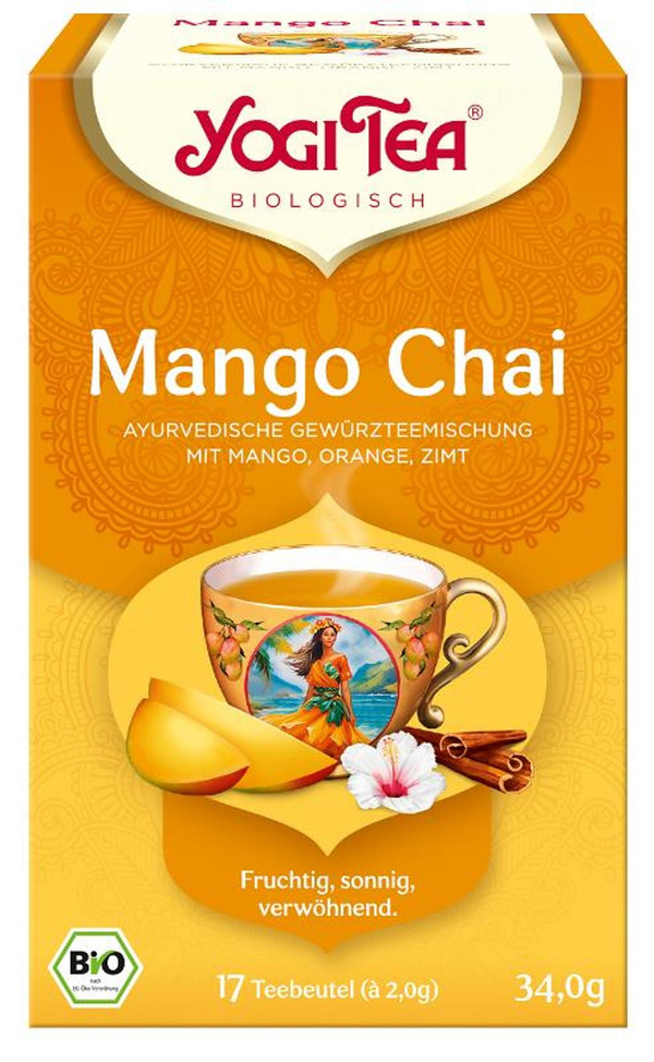 Produktfoto zu Yogi Tee Mango Chai