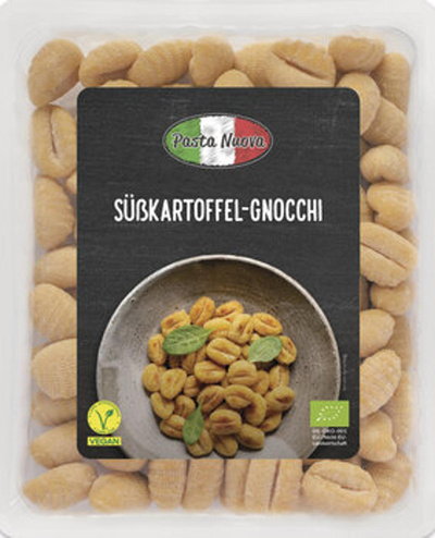 Produktfoto zu Gnocchi mit Süßkartoffeln, 400g