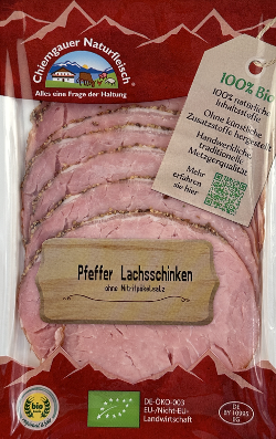 Produktfoto zu Pfeffer-Lachsschinken geschnitten, 70g