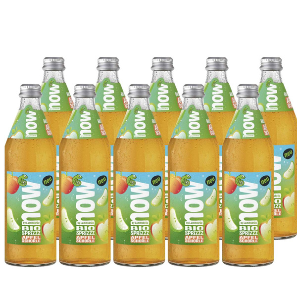 Produktfoto zu Apfelschorle nowSprizz 10x0,5l