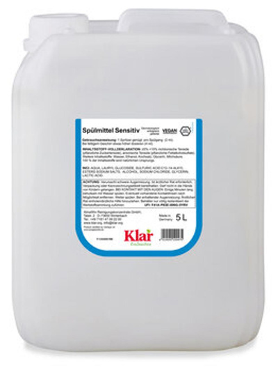 Produktfoto zu Spülmittel sensitive 5l