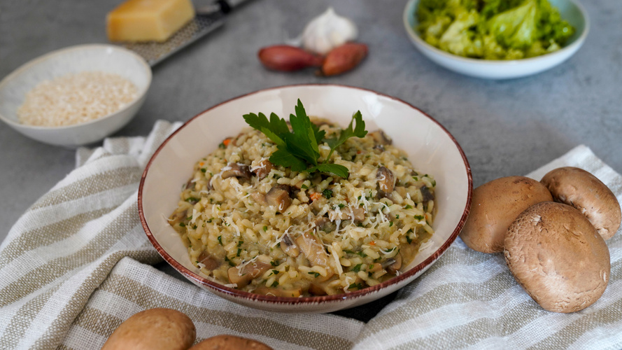 Pilzrisotto