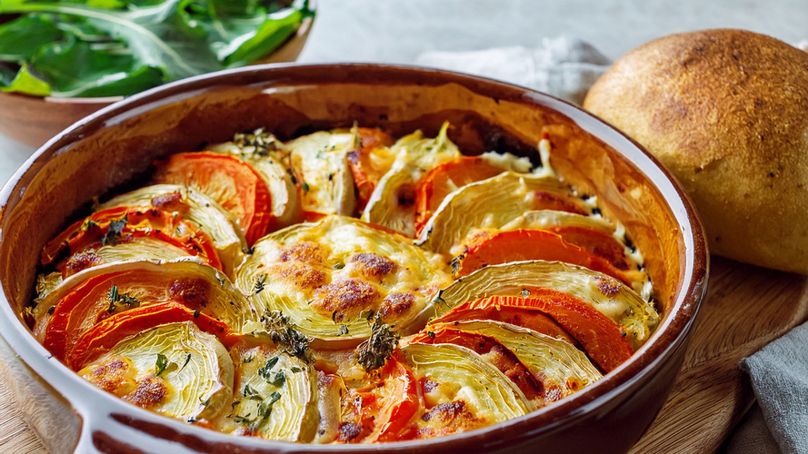 Rezeptbild für Überbackener WinterKohlrabi