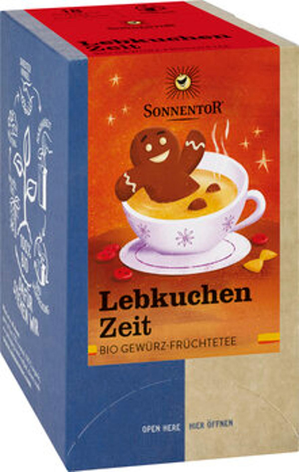 Produktfoto zu Gewürz-Früchtetee Lebkuchen