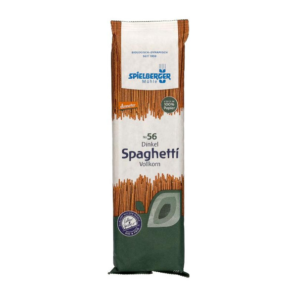 Produktfoto zu Spaghetti Dinkel Vollkorn 500g
