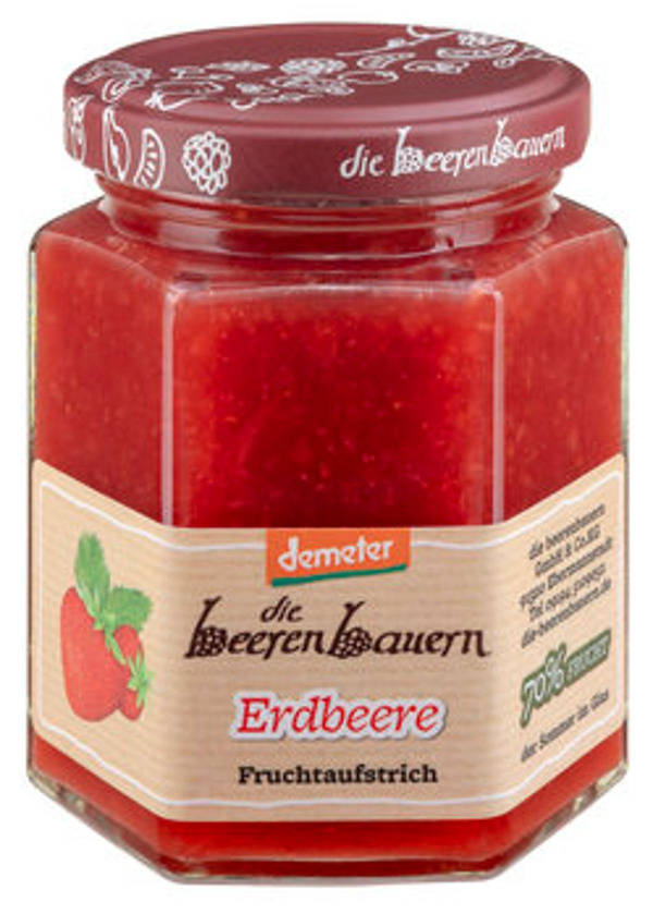 Produktfoto zu Fruchtaufstrich Erdbeere 200g