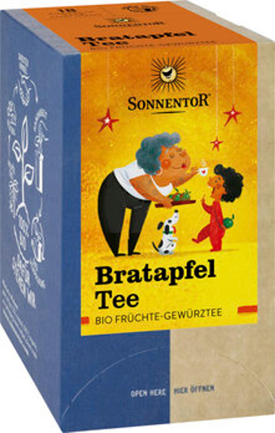 Produktfoto zu Früchte-Gewürztee Bratapfel