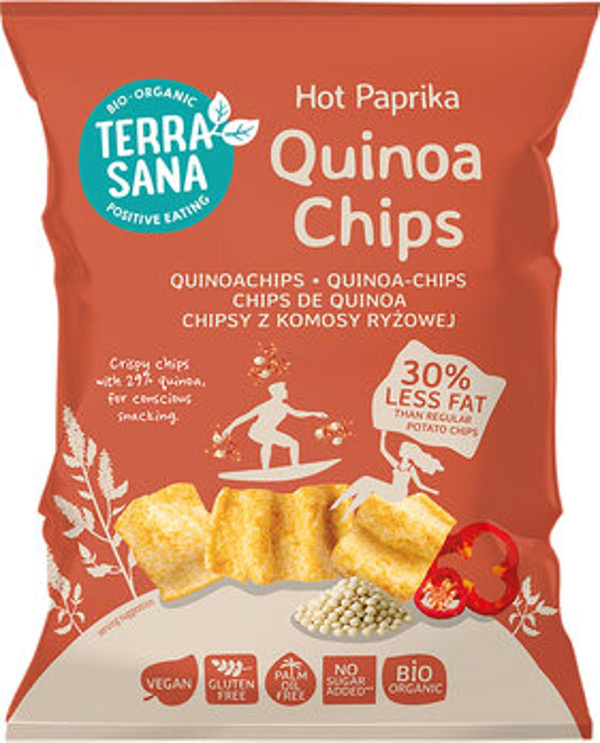 Produktfoto zu Quinoachips Hot Paprika