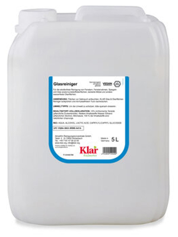 Produktfoto zu Glas-& Oberflächenreiniger 5l
