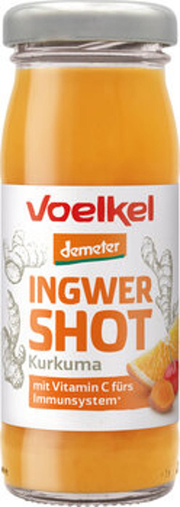 Produktfoto zu Shot Ingwer Kurkuma 95ml