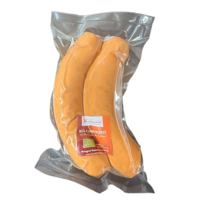 Produktfoto zu Bockwurst_Currywurst, 2 Stück