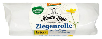 Produktfoto zu Ziegenweichkäserolle Mini Bûche, 150g