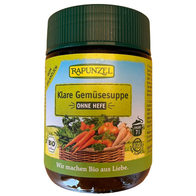 Produktfoto zu Klare Gemüsesuppe ohne Hefe