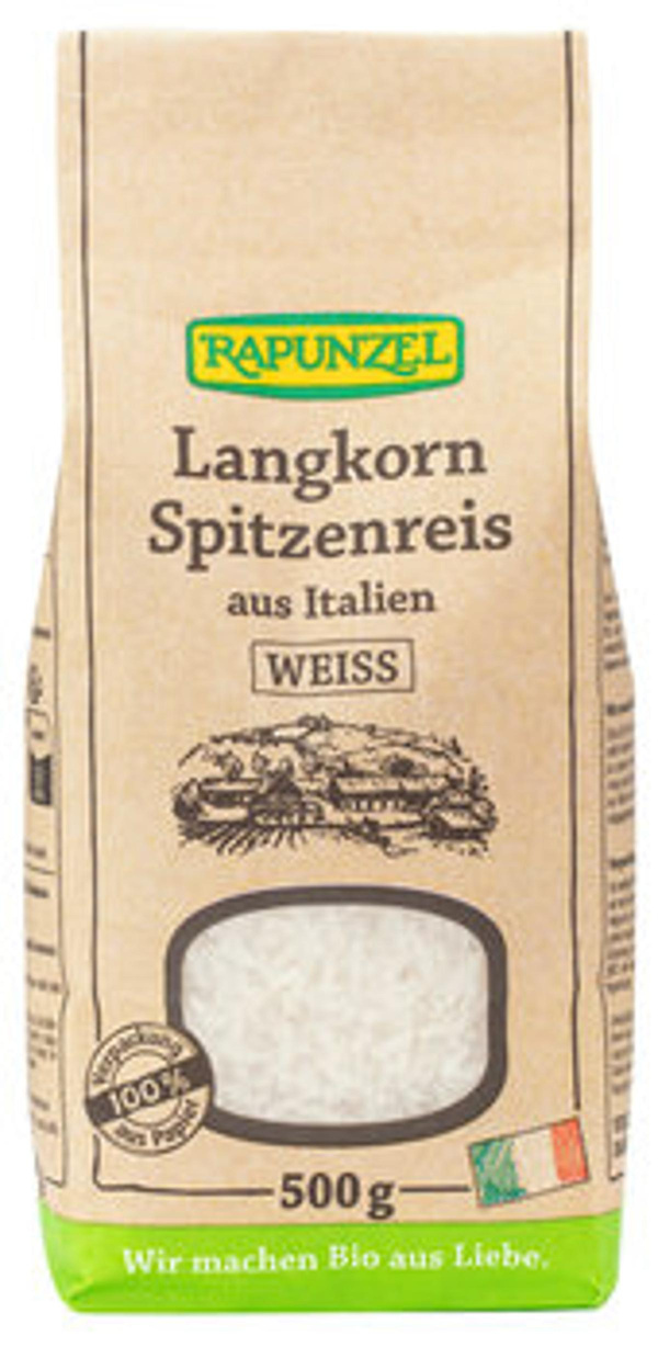 Produktfoto zu Reis Langkorn weiss 500g