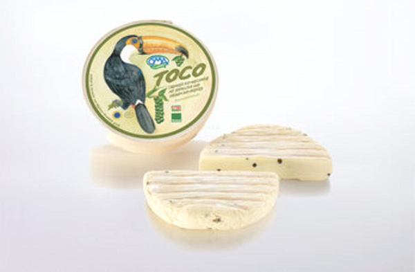 Produktfoto zu Weichkäse mit Pfefferkörner